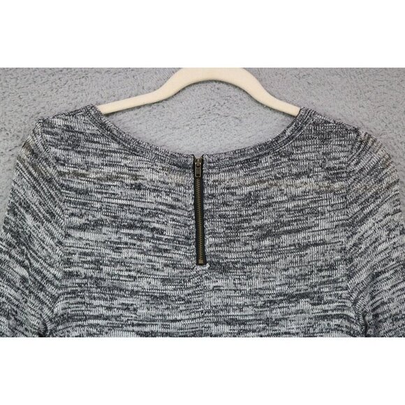 Princess Vera Wang Long Sleeve Tunic Sweater-Size Medium-Back Zip - Picture 10 of 10